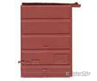 Kadee 2240 7' Five-Panel Box Car Door w/Low Tack Board pkg(2) -- Red Oxide - Default Title (IC-380-2240)