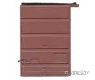 Kadee 2241 7' Five-Panel Box Car Door w/Low Tack Board pkg(2) -- Box Car Red - Default Title (IC-380-2241)