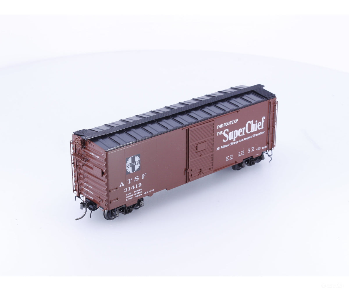 Kadee 4095 HO 40’ PS-1 Boxcar 6’ Door Atchison Topeka and Santa Fe (ATSF) 31419 - Freight Cars
