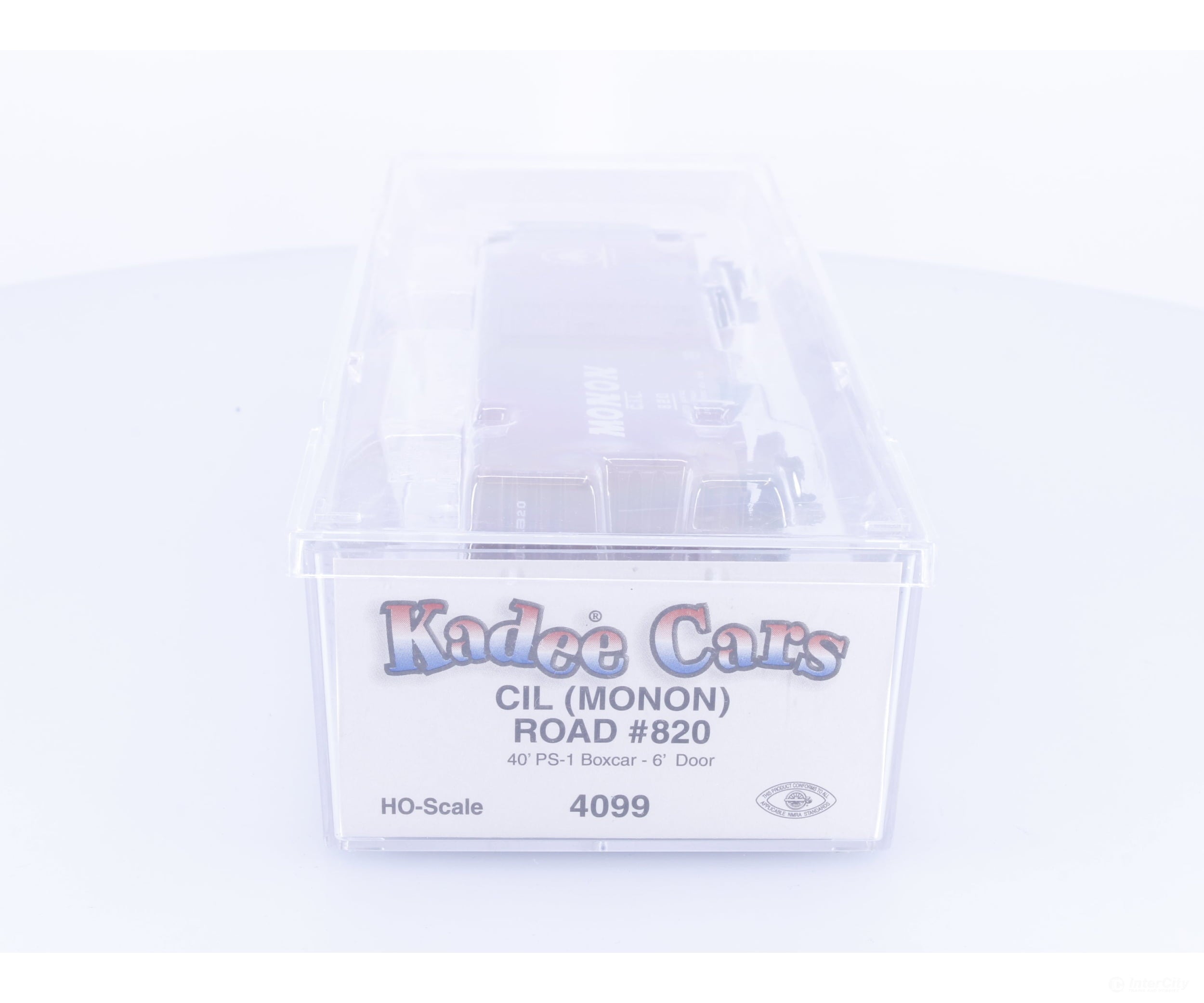 Kadee 4099 HO 40’ Single Door Box Car Chicago Indianapolis & Louisville Road (MONON) 820 - Freight Cars
