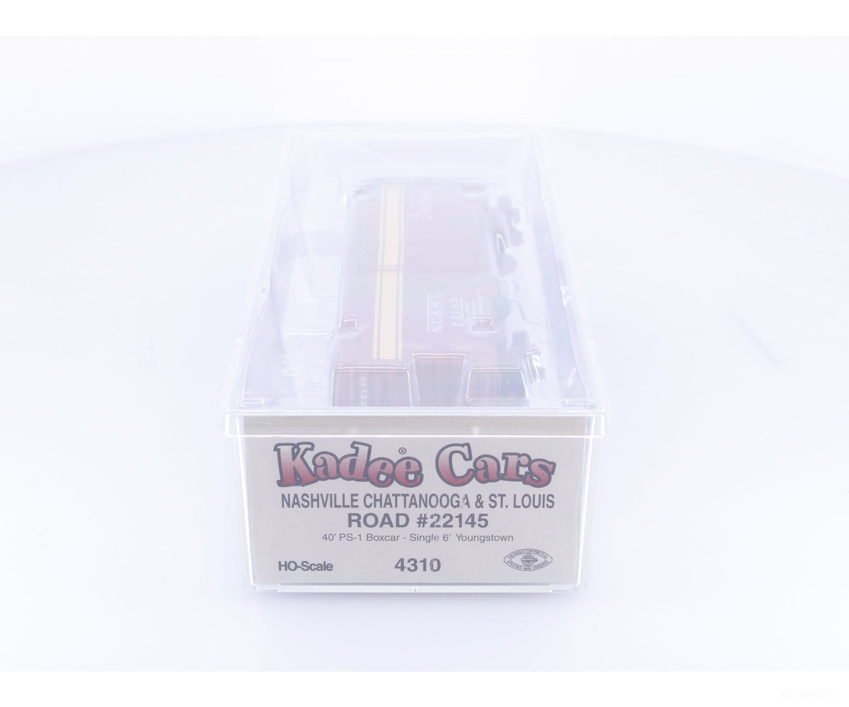 Kadee 4310 HO 40’ PS-1 Box Car Nashville Chattanooga & St. Louis 22145 - Freight Cars