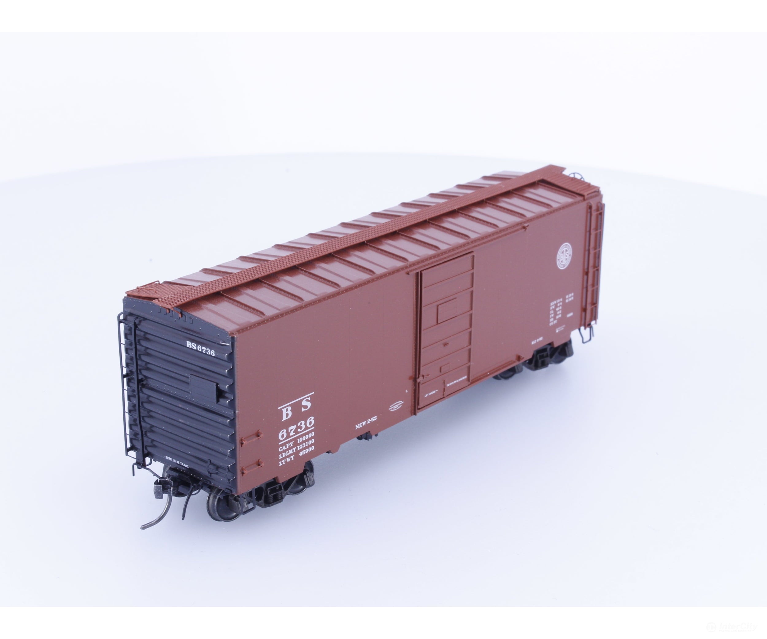 Kadee 4316 HO 40’ Single Door Box Car Birmingham Southern (BS) 6736 - Freight Cars