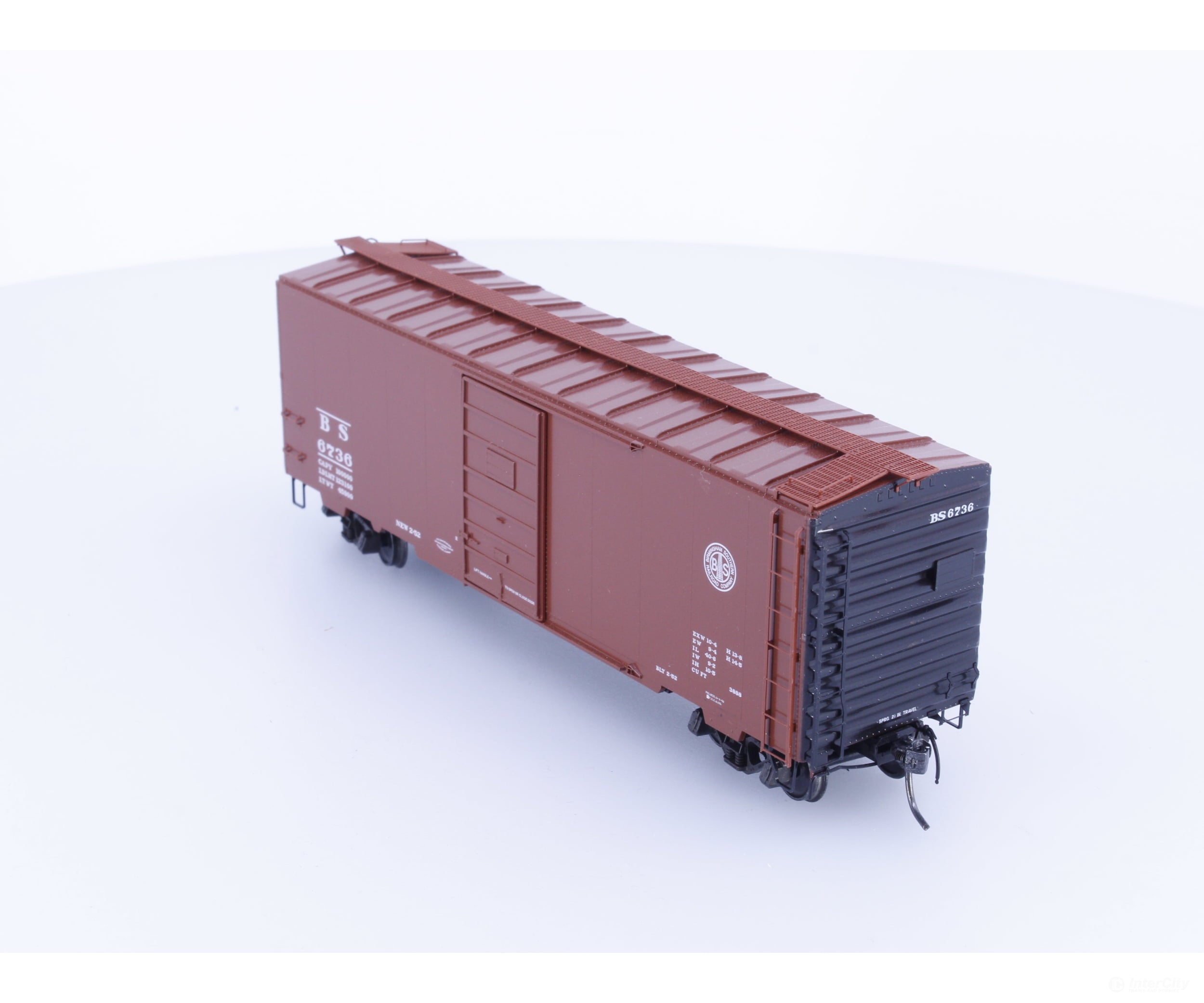 Kadee 4316 HO 40’ Single Door Box Car Birmingham Southern (BS) 6736 - Freight Cars