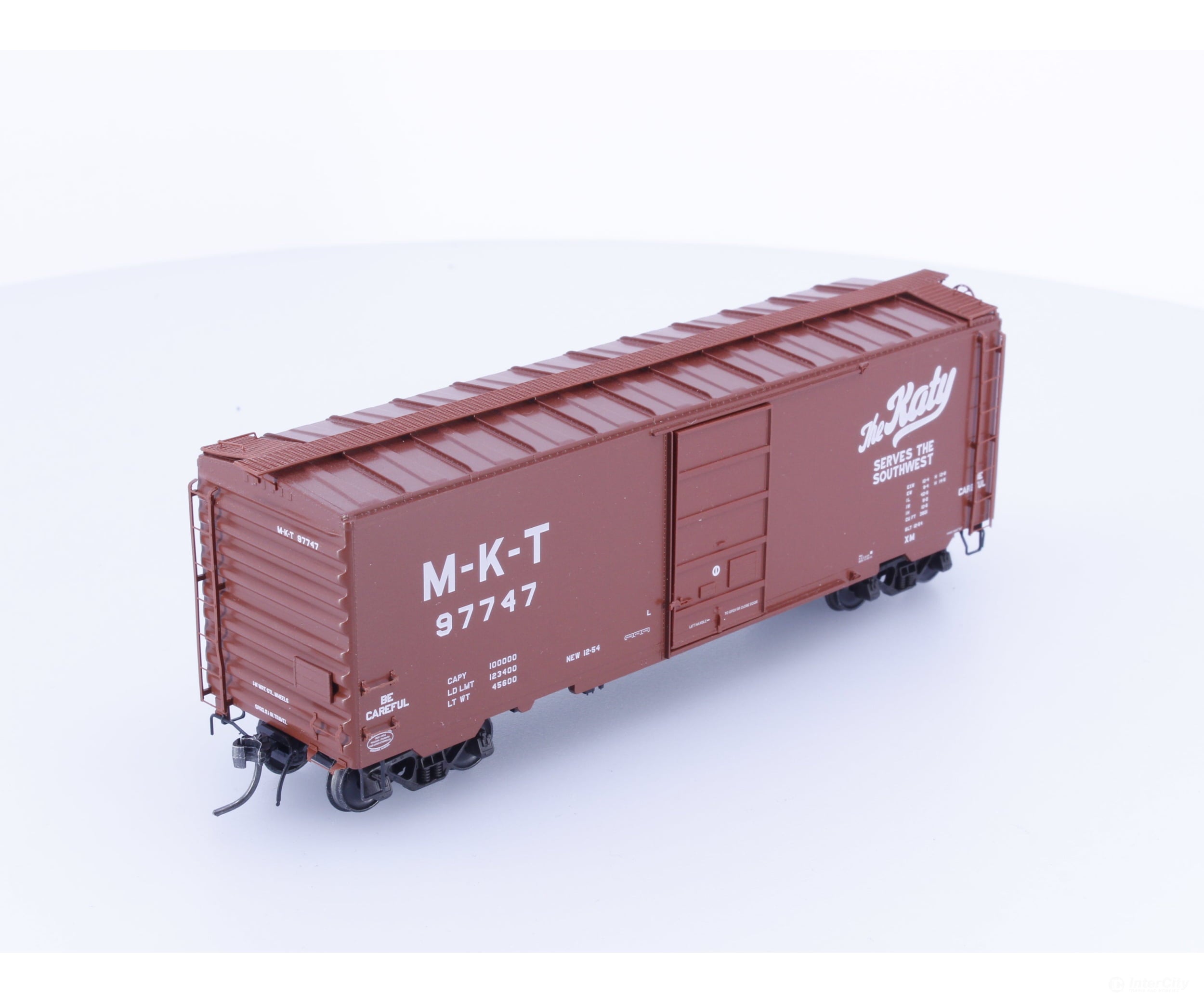 Kadee 4523 HO 40’ Single Door Box Car Missouri Kansas Texas Railroad (MKT) 97747 - Freight Cars