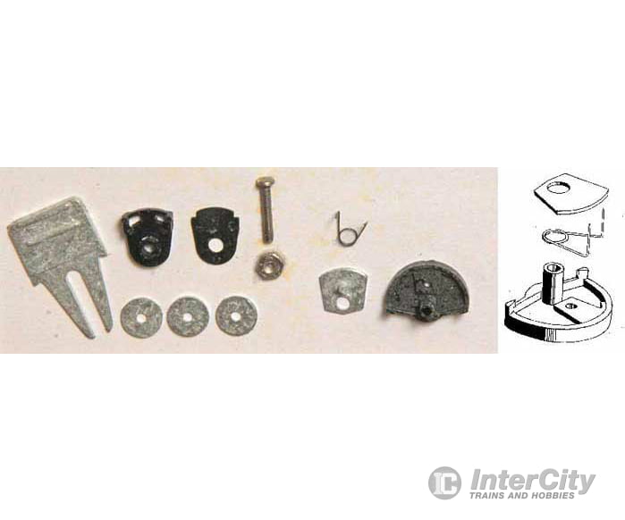 Kadee 454 Swing Bracket Adaptor - Kit -- 1 Pair - Default Title (CH-380-454)