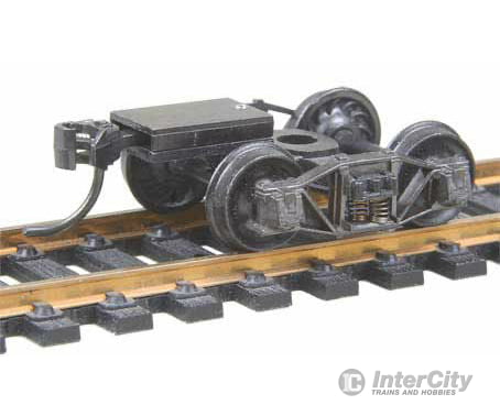 Kadee 503 Arch Bar Fully Sprung Metal Trucks w/Whisker(R) Couplers - Kit -- Code 110 (.110") 33" Ribbed-Back RP-25 Wheels 1 Pair - Default Title (CH-380-503)