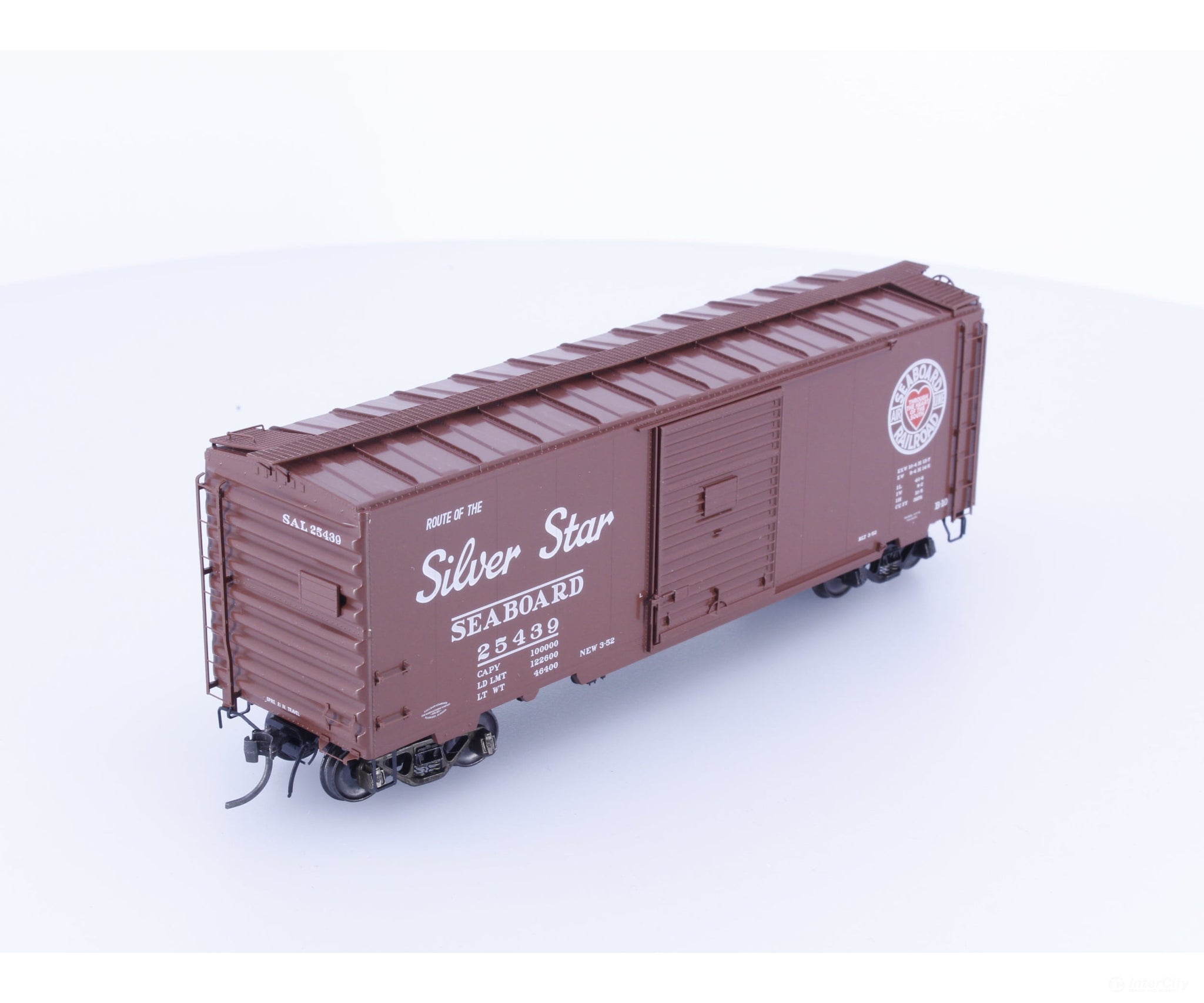Kadee 5115 HO 40’ Single Door Box Car Seaboard Air Line (SEABOARD) 25439 - Freight Cars