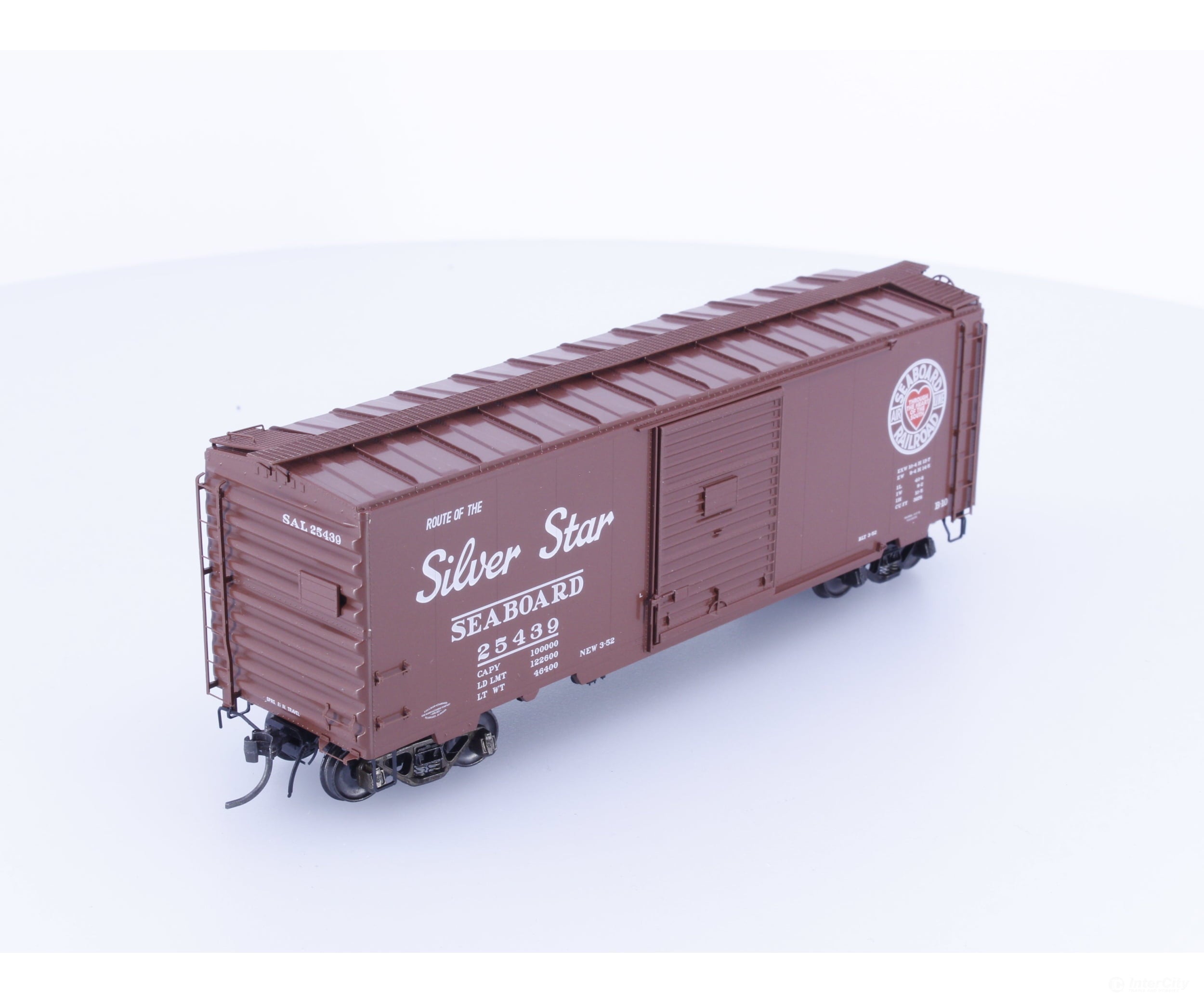 Kadee 5115 HO 40’ Single Door Box Car Seaboard Air Line (SEABOARD) 25439 - Freight Cars