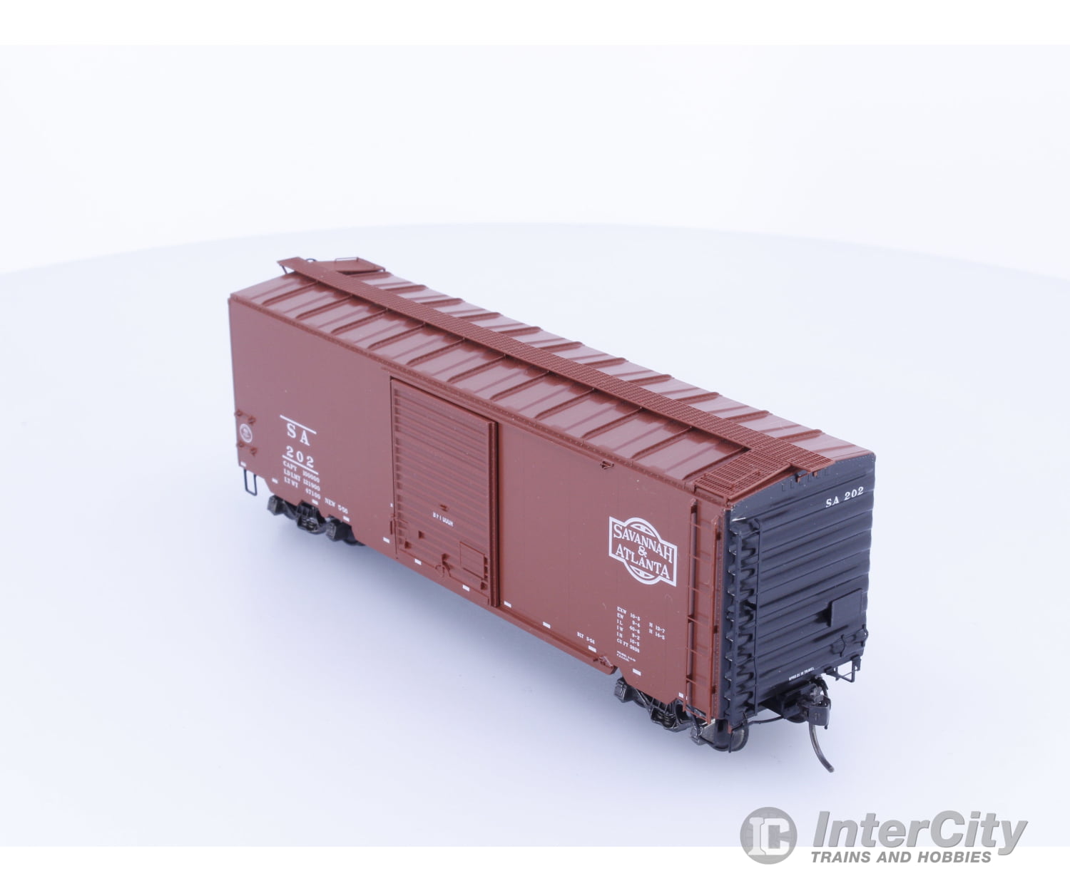 Kadee 5270 HO 40’ PS-1 Boxcar 8’ Door Savannah and Atlanta 202 Freight Cars