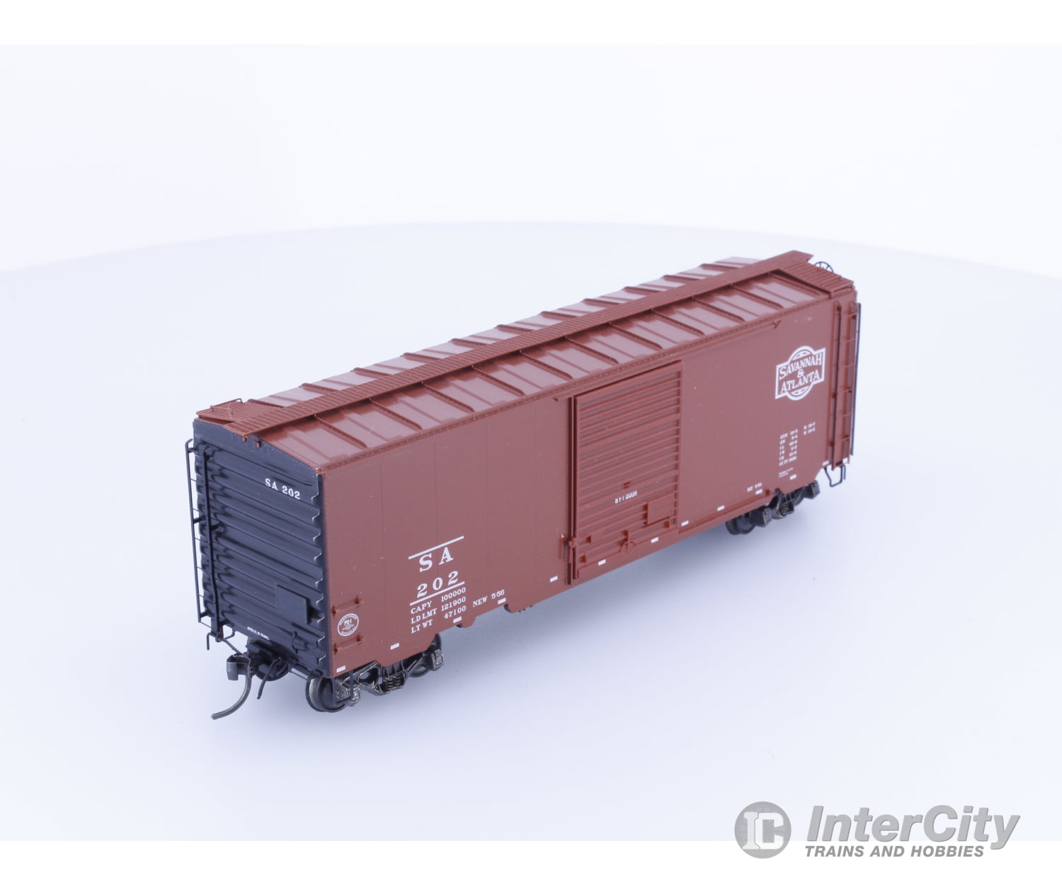 Kadee 5270 HO 40’ PS-1 Boxcar 8’ Door Savannah and Atlanta 202 Freight Cars
