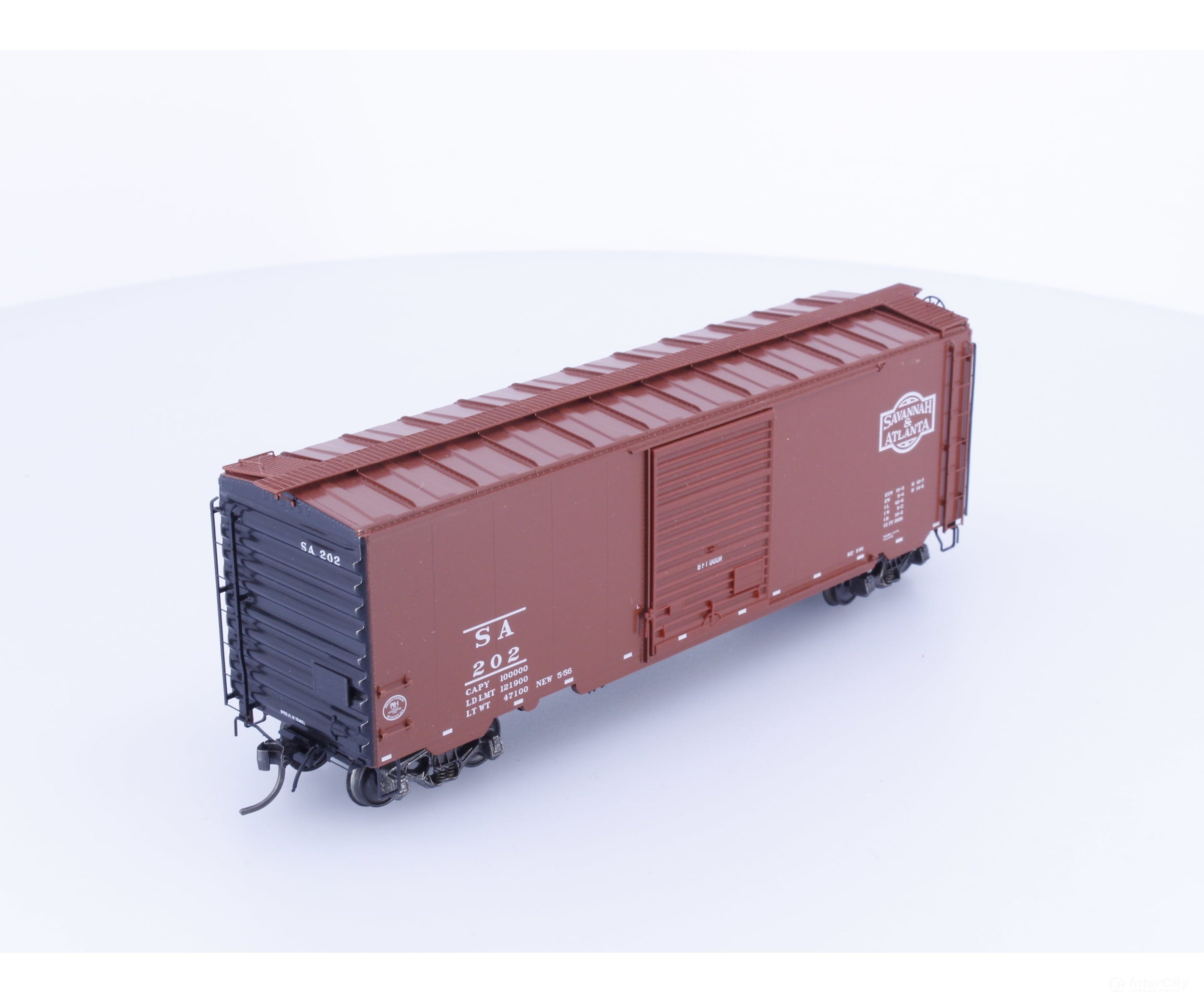 Kadee 5270 HO 40’ PS-1 Boxcar 8’ Door Savannah and Atlanta 202 Freight Cars