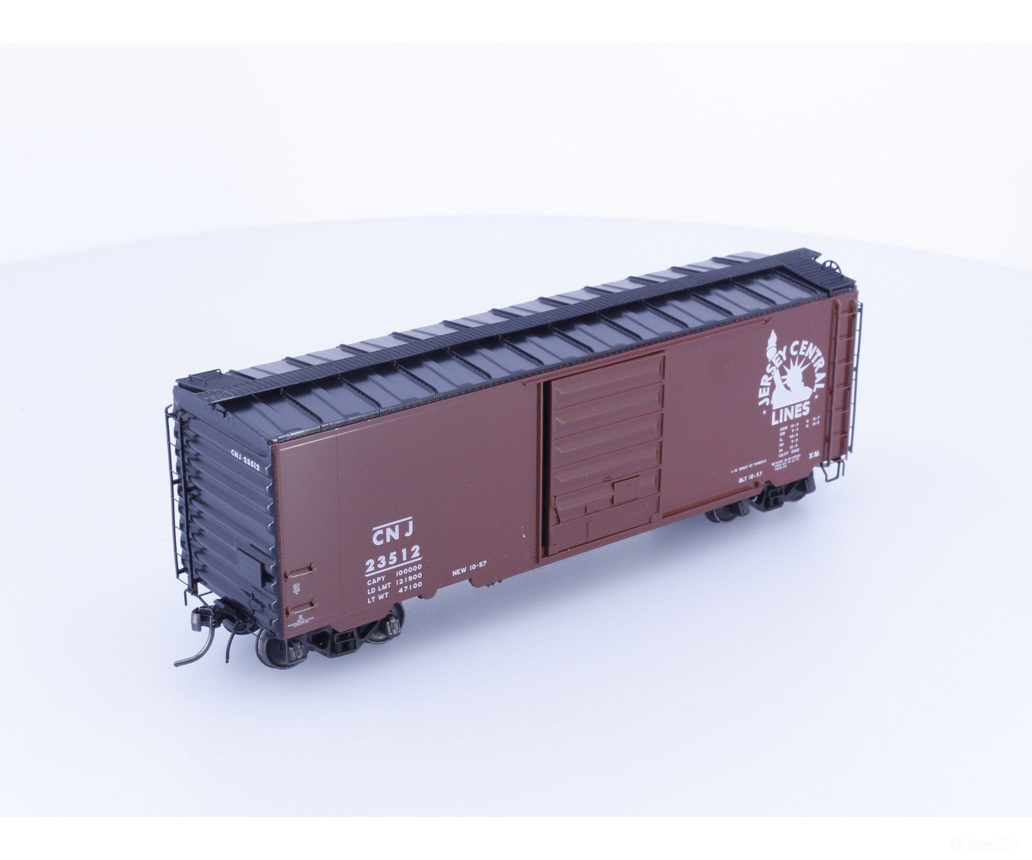 Kadee 5304 HO 40’ PS-1 Boxcar 8’ Door Central Railroad of New Jersey (CNJ) 23512 Freight Cars