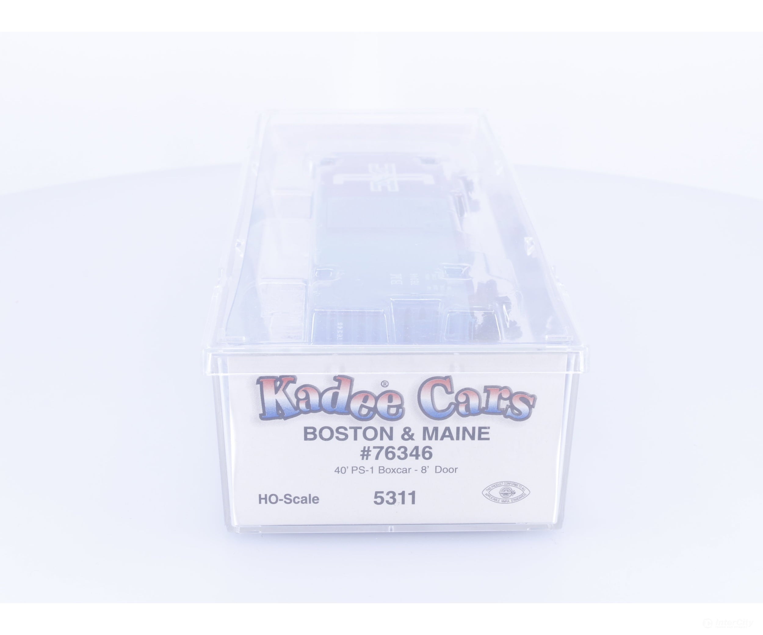 Kadee 5311 HO 40’ PS-1 Boxcar 8’ Door Boston and Maine (BM) 76346 Freight Cars