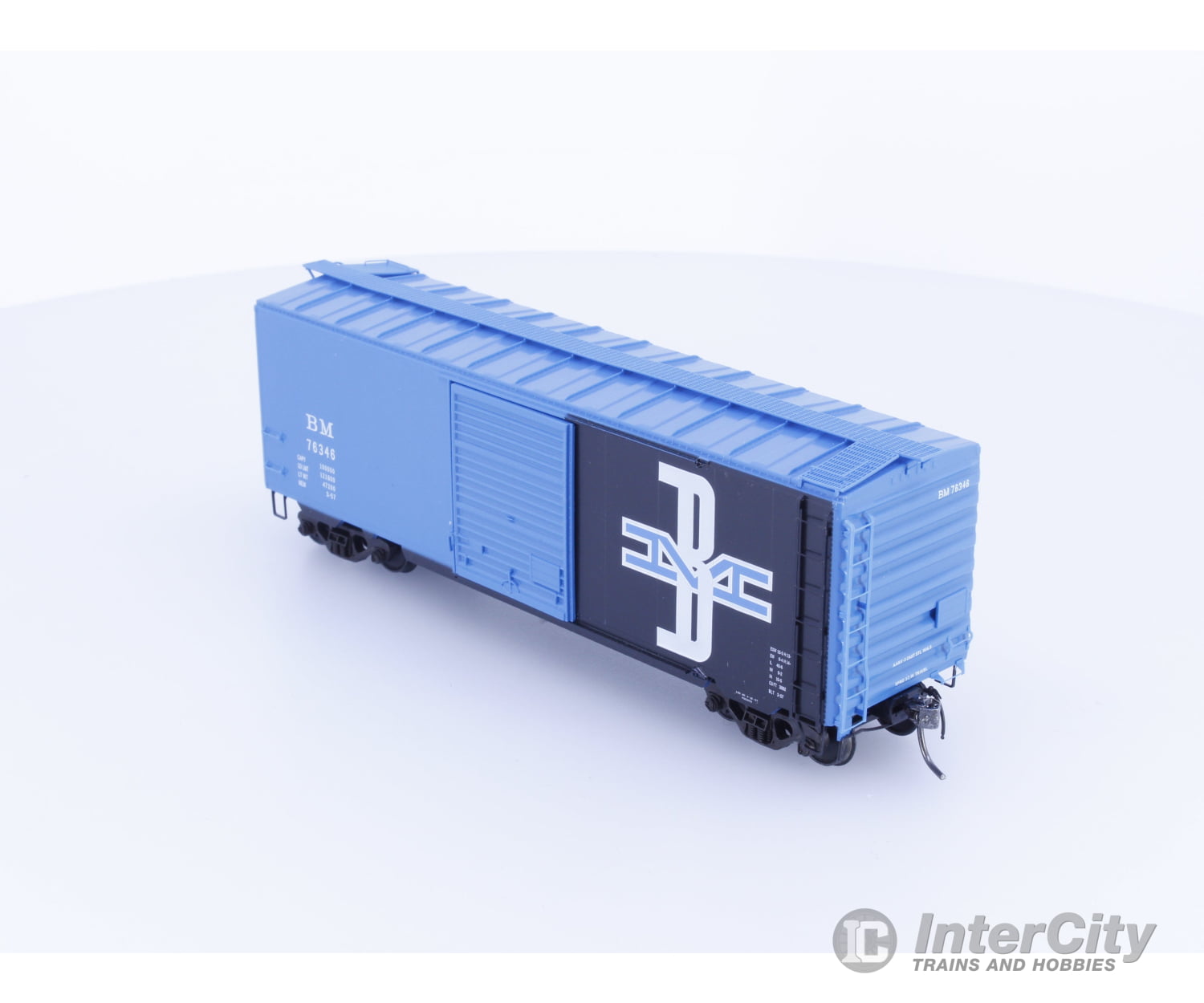 Kadee 5311 HO 40’ PS-1 Boxcar 8’ Door Boston and Maine (BM) 76346 Freight Cars