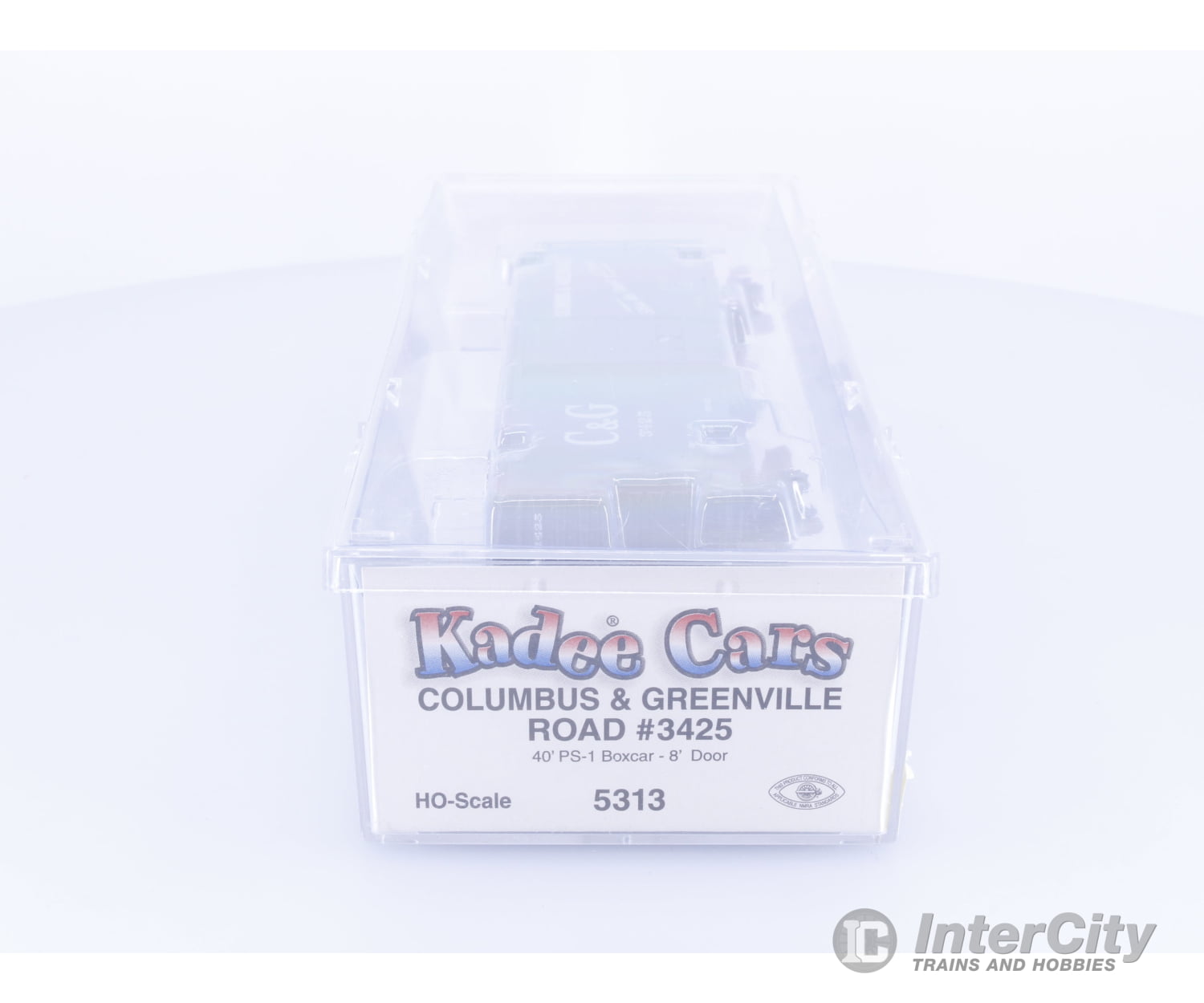 Kadee 5313 HO 40’ PS-1 Boxcar 8’ Door Columbus & Greenville 3425 Freight Cars