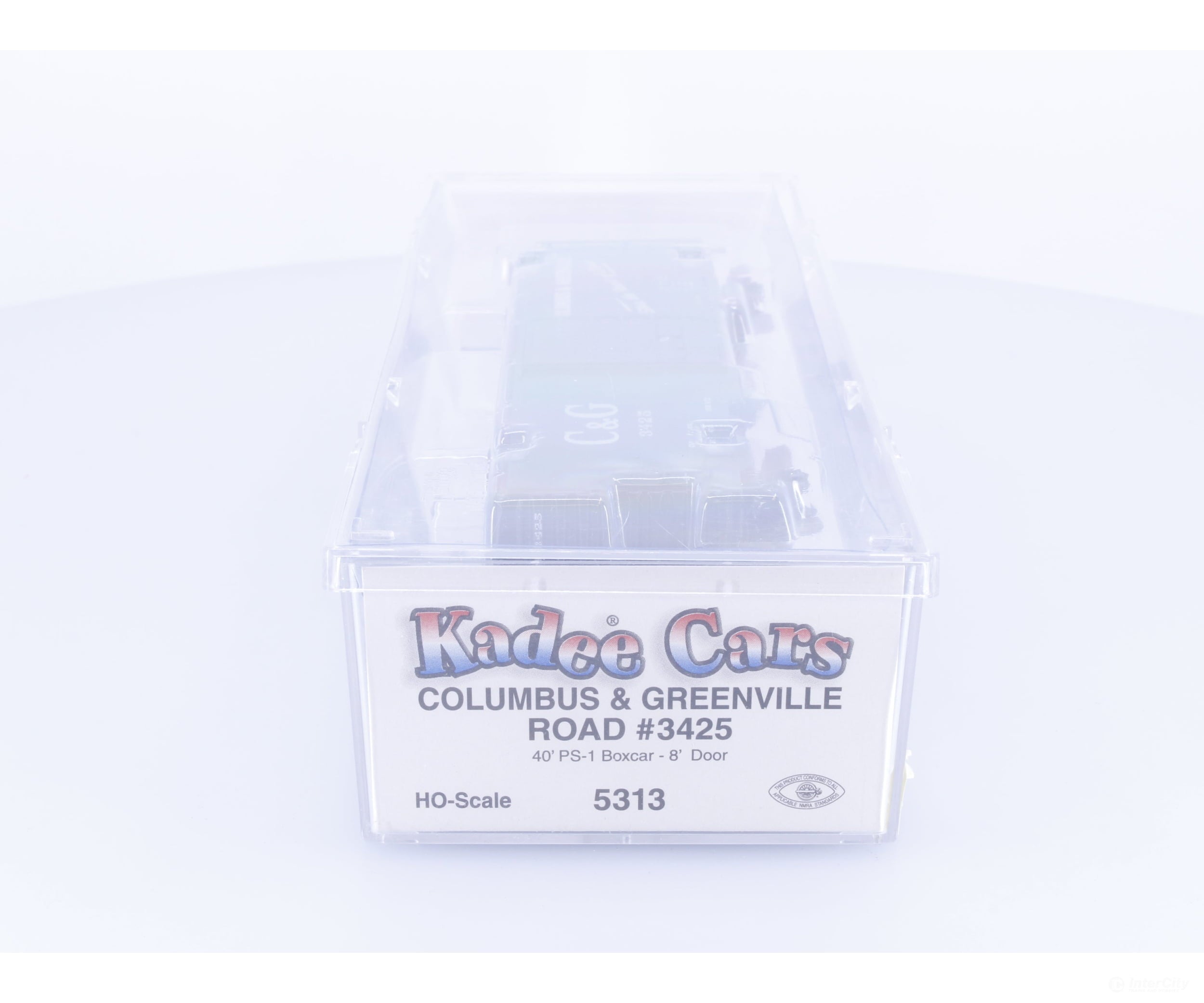Kadee 5313 HO 40’ PS-1 Boxcar 8’ Door Columbus & Greenville 3425 Freight Cars