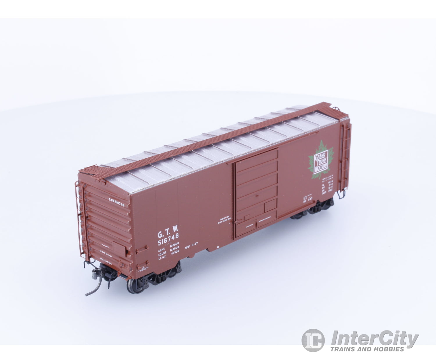 Kadee 5315 HO 40’ PS-1 Boxcar 8’ Door Grand Trunk Western (GTW) 516748 (#2) Freight Cars