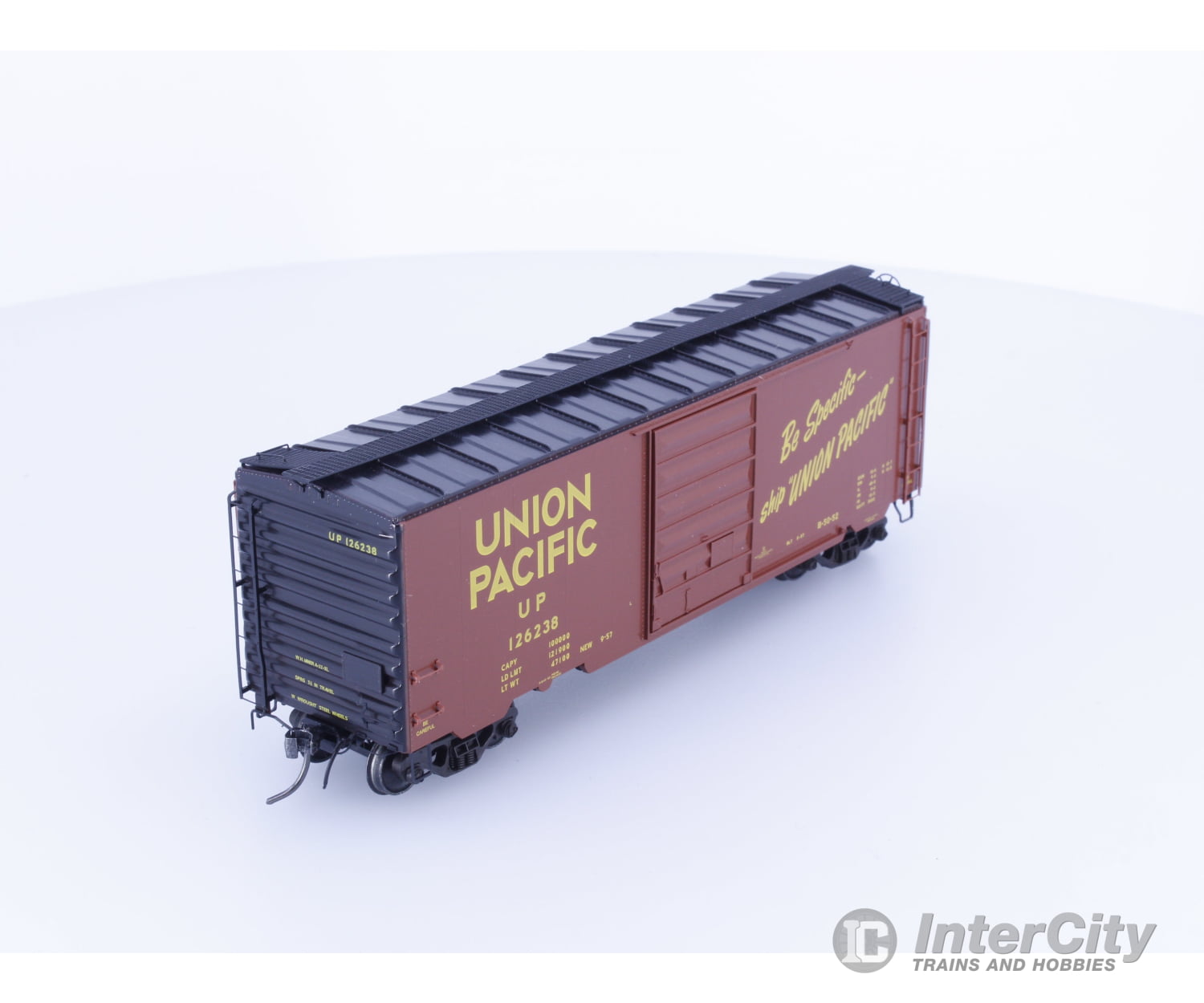 Kadee 5322 HO 40’ PS-1 Boxcar 8’ Door Union Pacific (UP) 126238 Freight Cars