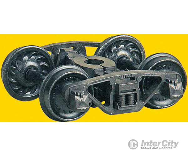 Kadee 573 Vulcan Double Truss Trucks w/33" Code 110 Ribbed-Back Metal Wheels -- pkg(2) - Default Title (CH-380-573)