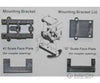Kadee 884 Conversion Packet -- For Mounting #820 or 830 On Aristo-Craft GE U25B Locos, Less Couplers - Default Title (IC-380-884)