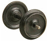 Kadee 960 Smooth-Back Metal Wheelsets -- 33" Diameter for 1/29 Scale or 36" for 1/32 (#1) Scale (black) 1 Set - Default Title (IC-380-960)