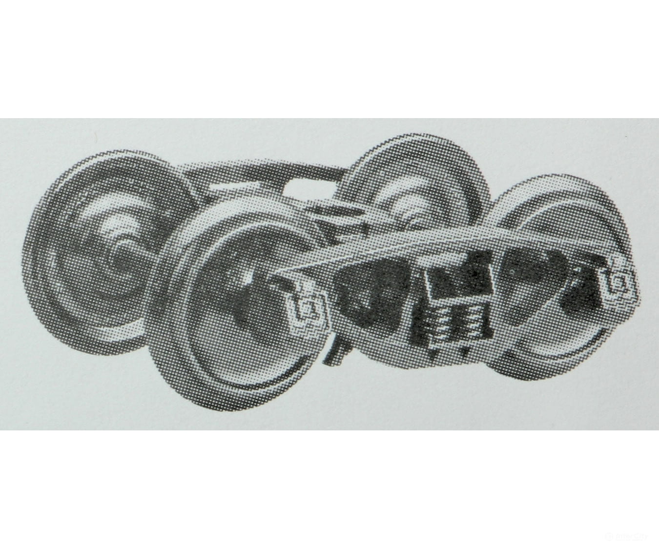Kadee 971 A.S.F.(R) Bettendorf 50-Ton Fully Sprung Metal Trucks -- 33 Smooth Back All Metal Non-Magnetic Wheels" - Default Title (IC-380-971)