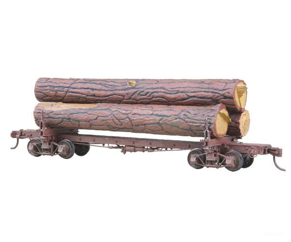 Kadee 102 #101 Skeleton Log Car With Logs - Kit Undecorated Freight Cars