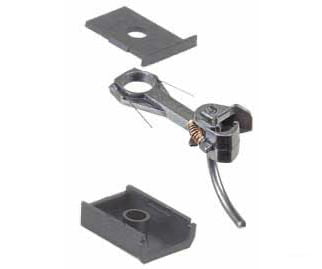Kadee 141 #141 Whisker(R) Self-Centering Metal Knuckle Couplers - Kit - Magne-Matic(R) -- Long 25/64" Underset Shank w/#242 Draft Gear Boxes 2 Pair - Default Title (CH-380-141)
