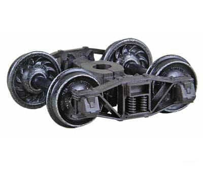 Kadee 1561 Arch Bar Self-Centering HGC Trucks -- Code 88 (.088") 33" Ribbed-Back RP-25 Wheels 1 Pair - Default Title (CH-380-1561)