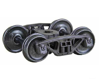 Kadee 1564 Bettendorf 50-Ton Self-Centering HGC Trucks -- Code 88 (.088") 33" Smooth-Back RP-25 Wheels 1 Pair - Default Title (CH-380-1564)