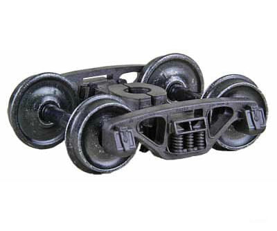 Kadee 1566 Barber(R) S-2-B 70-Ton Friction Bearing Self-Centering HGC Trucks -- Code 88 (.088") 33" Smooth-Back RP-25 Wheels 1 Pair - Default Title (CH-380-1566)