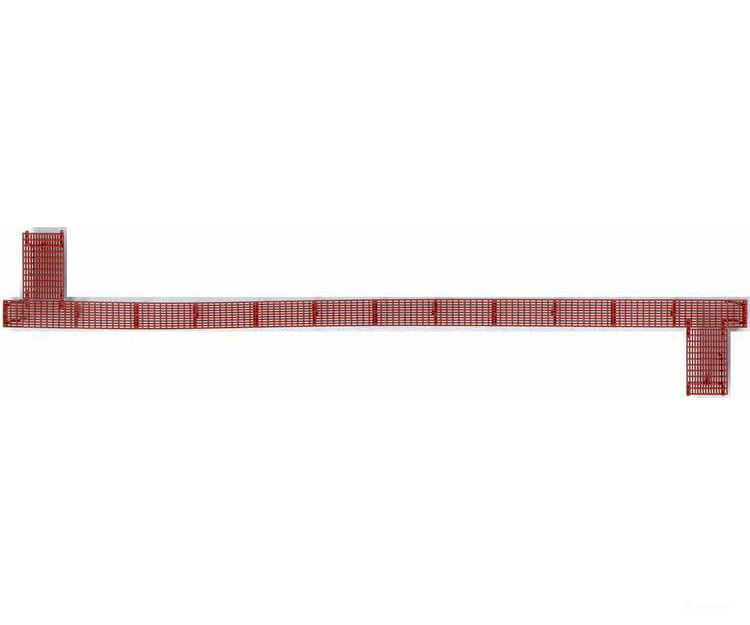 Kadee 2000 40' Apex Running Board -- Oxide Red - Default Title (IC-380-2000)