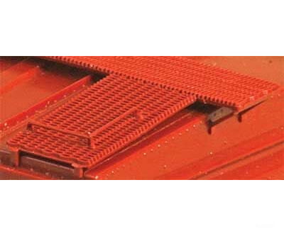 Kadee 2017 40' US Gypsum-Stuyle Running Boards -- Black 1 Pair - Default Title (IC-380-2017)
