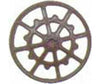 Kadee 2020 Ajax Type Brake Wheels pkg(8) -- Dark Box Car Red - Default Title (IC-380-2020)