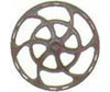 Kadee 2021 Equipco Type Brake Wheels pkg(8) -- Dark Boxcar Red - Default Title (IC-380-2021)