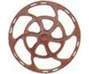 Kadee 2031 Equipco Type Brake Wheels pkg(8) -- Red Oxide - Default Title (IC-380-2031)