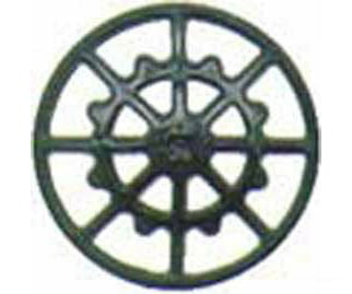 Kadee 2040 Ajax Type Brake Wheels pkg(8) -- Black - Default Title (IC-380-2040)
