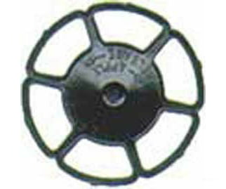 Kadee 2042 Miner Type Brake Wheels pkg(8) -- Black - Default Title (IC-380-2042)