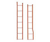 Kadee 2101 40' PS-1 Box Car Ladder Set -- (Red Oxide) Includes Ends & Sides - Default Title (IC-380-2101)