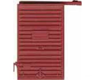 Kadee 2200 Replacement Doors w/High Tackboard -- 6' Camel Youngstown Doors (Red Oxide) - Default Title (IC-380-2200)