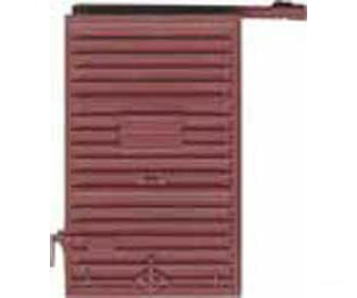Kadee 2201 Replacement Doors w/High Tackboard -- 6' Camel Youngstown Doors (Box Car Red) - Default Title (IC-380-2201)