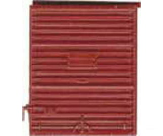 Kadee 2215 Replacement Doors High Tackboard -- 8' Camel Youngstown Doors (Red Oxide) - Default Title (IC-380-2215)