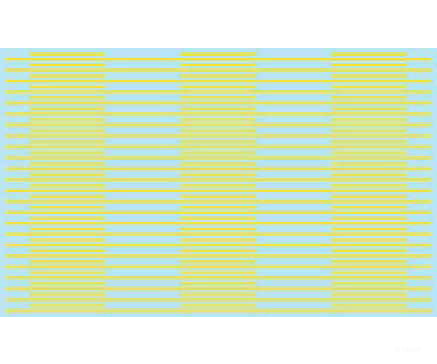 Kadee 3124 Street Decals -- Solid/Dash - Yellow Lines - Default Title (IC-380-3124)
