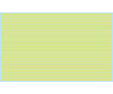 Kadee 3126 Street Decals -- Solid/Solid - Yellow - Default Title (IC-380-3126)
