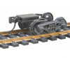 Kadee 502 Bettendorf 50-Ton Fully Sprung Metal Trucks w/Whisker(R) Couplers - Kit -- Code 110 (.110") 33" Smooth-Back RP-25 Wheels 1 Pair - Default Title (CH-380-502)