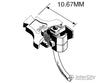 Kadee HO 53 NEM 363 European-Style Couplers - Long - 2 Pair with NEM 363 to 362 & Bolt-On 363 Adapter Couplers & Trucks