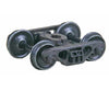 Kadee 570 Barber(R) S-2 70-Ton Roller Bearing Self-Centering HGC Trucks -- Code 110 (.110") 33" Smooth-Back RP-25 Wheels 1 Pair - Default Title (CH-380-570)