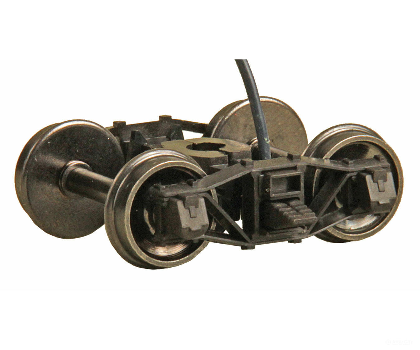 Kadee 593 Arch Bar Electrical Pickup Trucks -- Leaf Spring with 33" Smooth-Back Wheels pkg(2) - Default Title (CH-380-593)