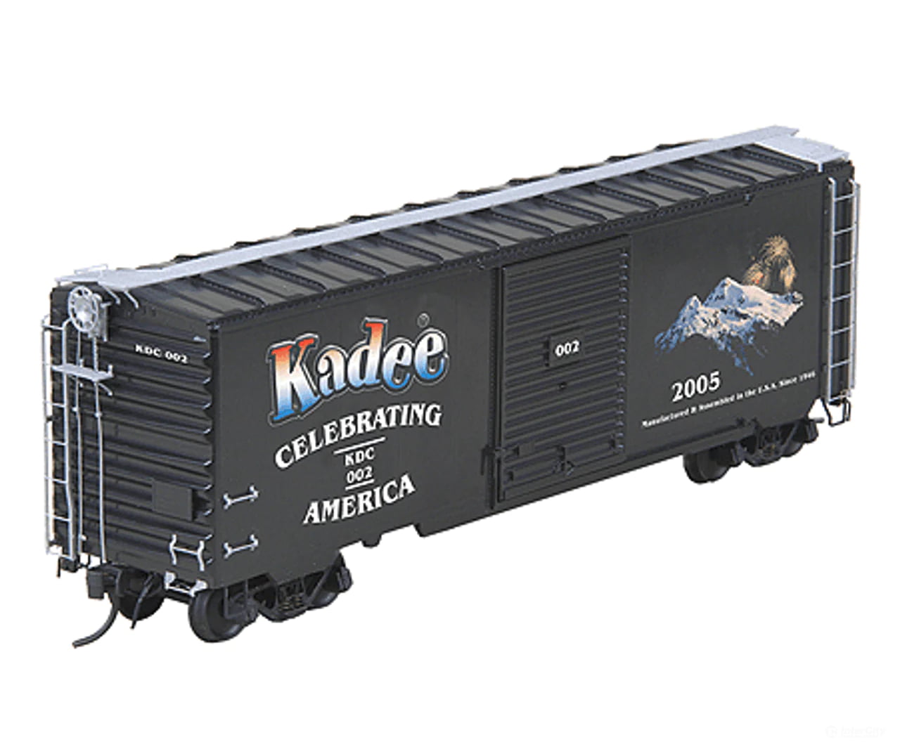 Kadee Ho 6902 Collectors Series 40 Ps-1 Boxcar W/Scale Couplers -- Celebrating America; Kdc #002