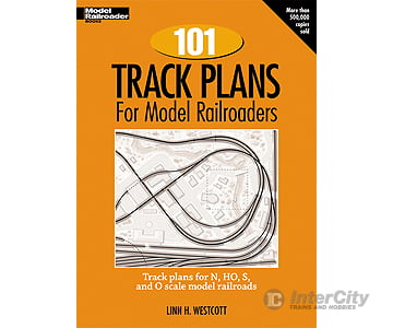 Kalmbach 12012 101 Track Plans For Model Railroaders -- Softcover Books